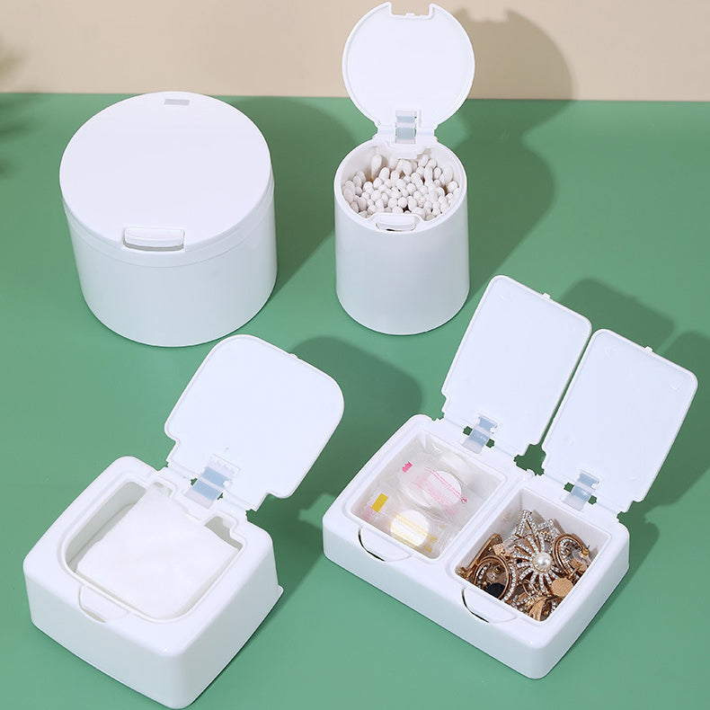 🛍️Dust-Proof Mini Pop-Up Storage Box