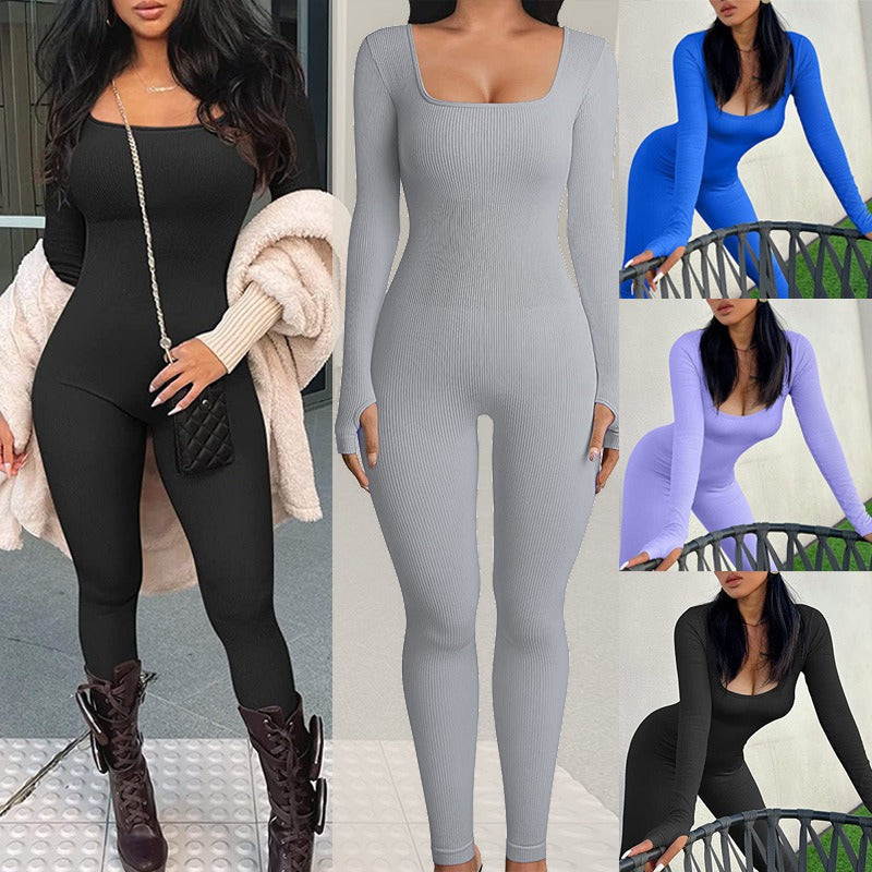 🛍️Autumn and Winter Threaded Jumpsuit