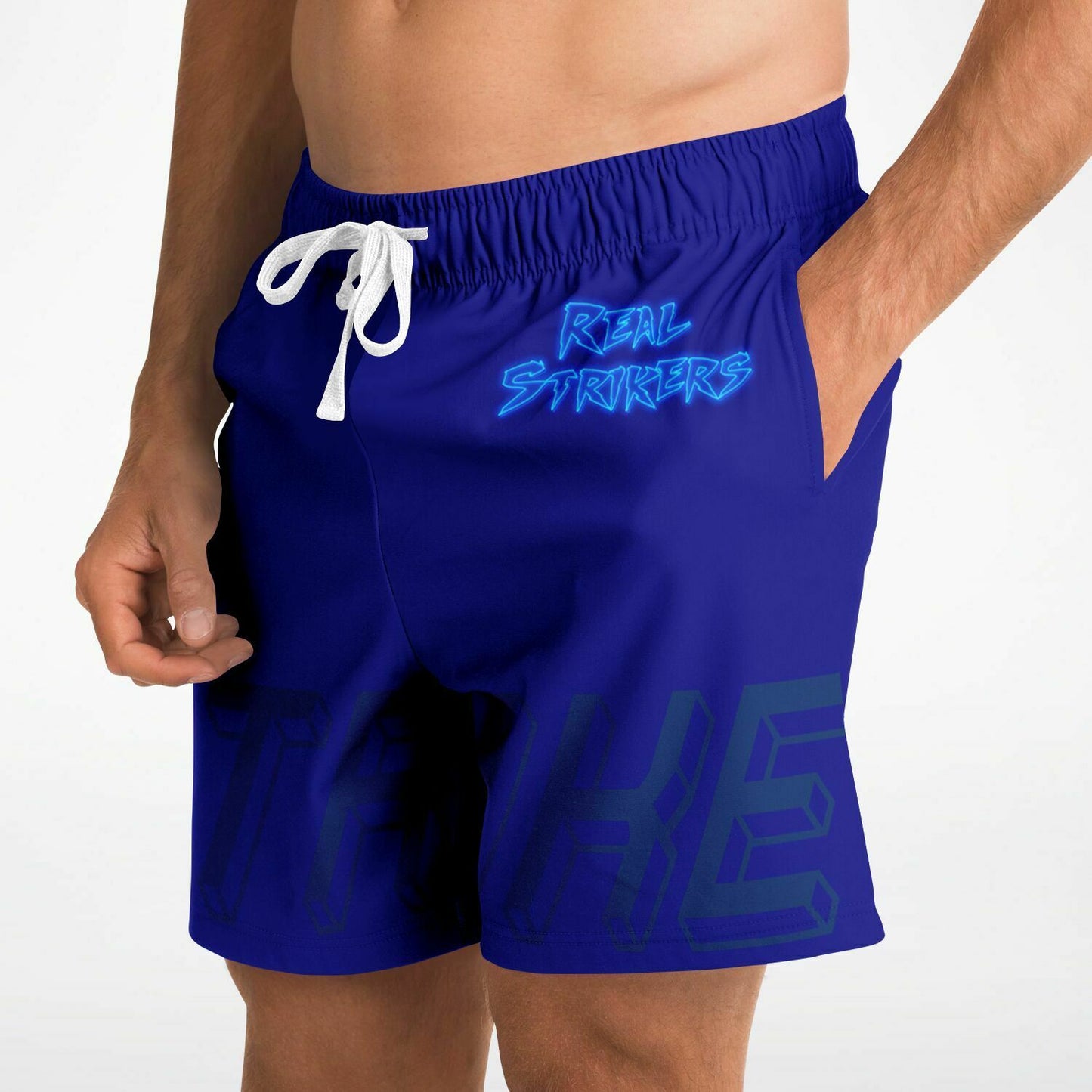 STRIKE SHORTS NAVY & BLUE copy