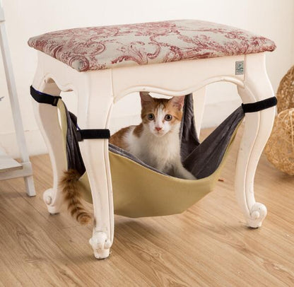 🛍️Soft Hammock Swing Bed for Small Pets