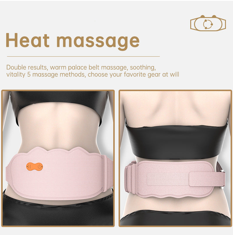 🛍️Heated Waist Massage Belt (Bluetooth, 3 Speed) #instantpainrelief