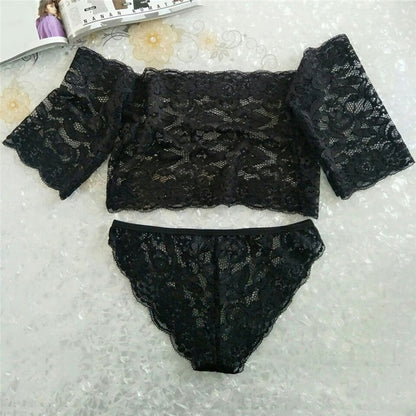 🛍️Women's Lace Tank Top and Bra Set