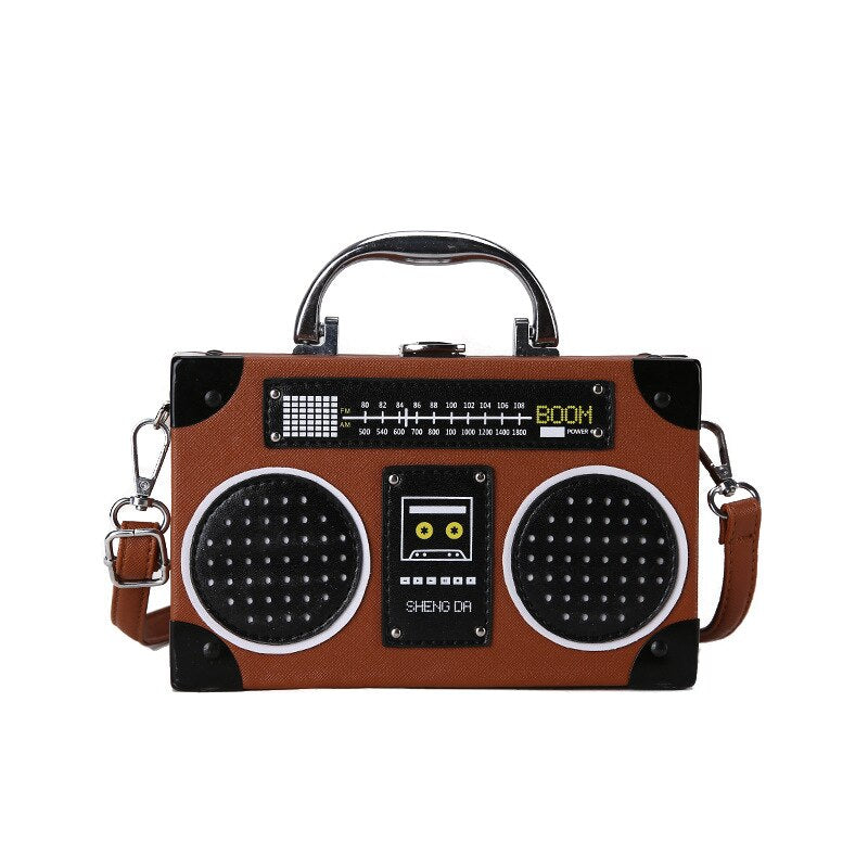 🛍️Retro Radio Shaped Purse