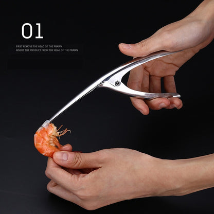 🛍️Portable Stainless Steel Shrimp Peeler