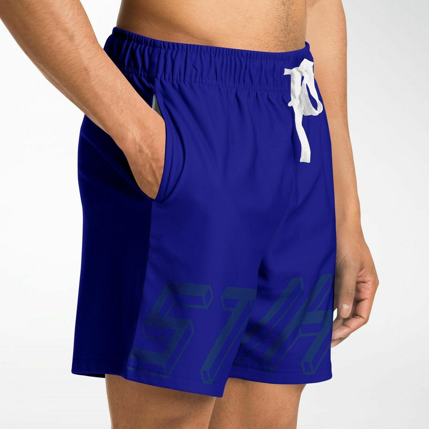 STRIKE SHORTS NAVY & BLUE copy