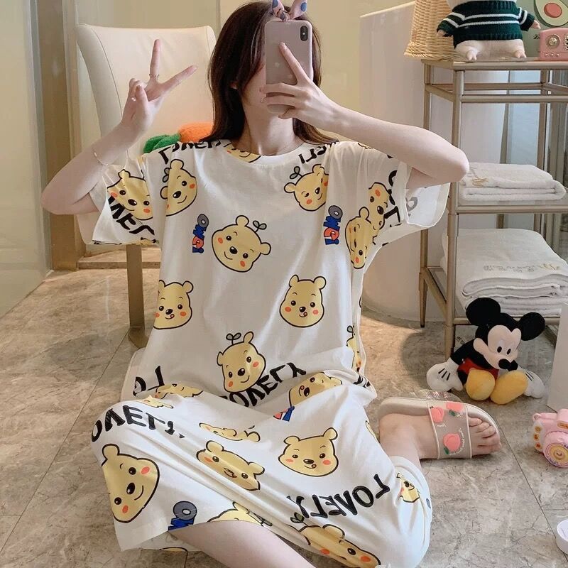 🛍️Women's Short-Sleeved Nightdress