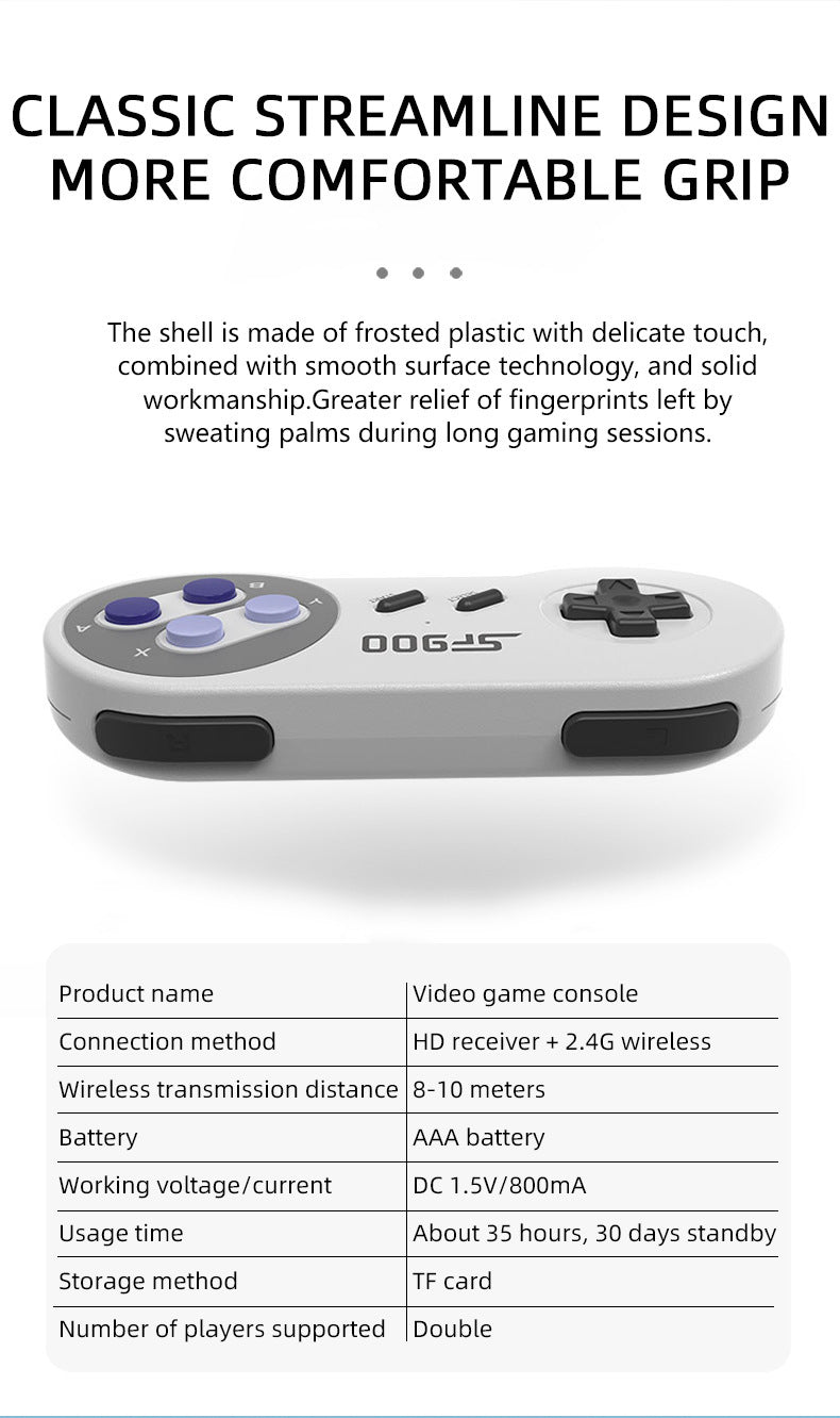 🛍️Wireless HD Sega TV Game Console