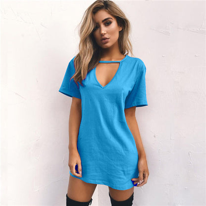 Women’s Loose V-Neck T-Shirt