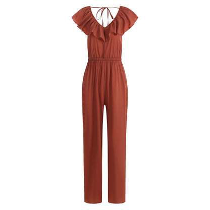 ❤️Women's Straight Leg Slim Waisted Jumpsuit