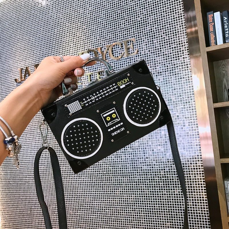 🛍️Retro Radio Shaped Purse