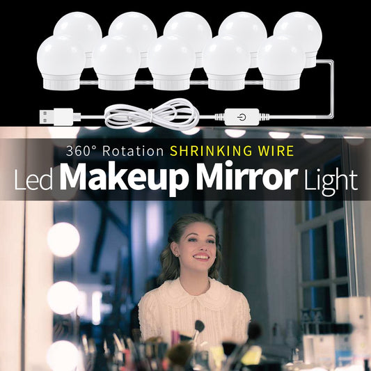 🛍️LED 12V Vanity Mirror Lamp Bulb Kit