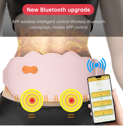 🛍️Heated Waist Massage Belt (Bluetooth, 3 Speed) #instantpainrelief