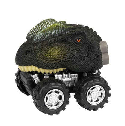 Pull Back Dinosaur Car