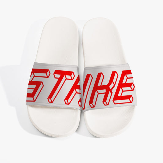 Red & White Strike Slides