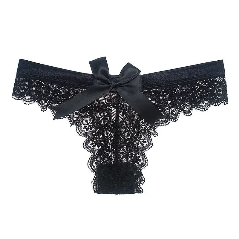 🛍️Women's Lace Transparent Panties with Bow