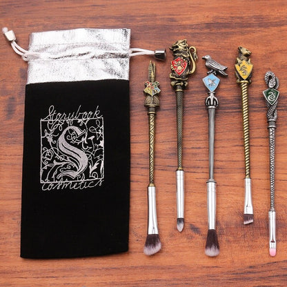 🧸5PC Harry Potter Magic Wand Makeup Brushes