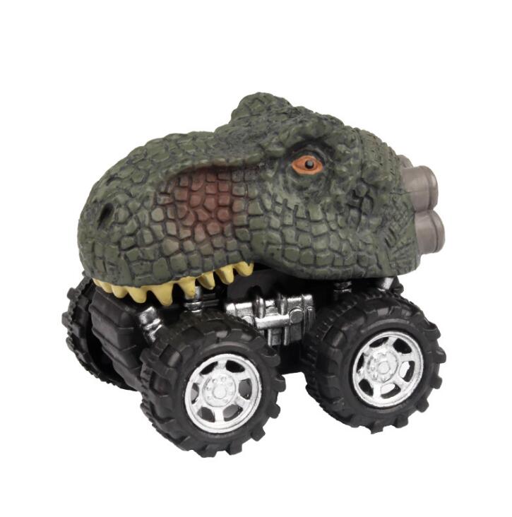 Pull Back Dinosaur Car