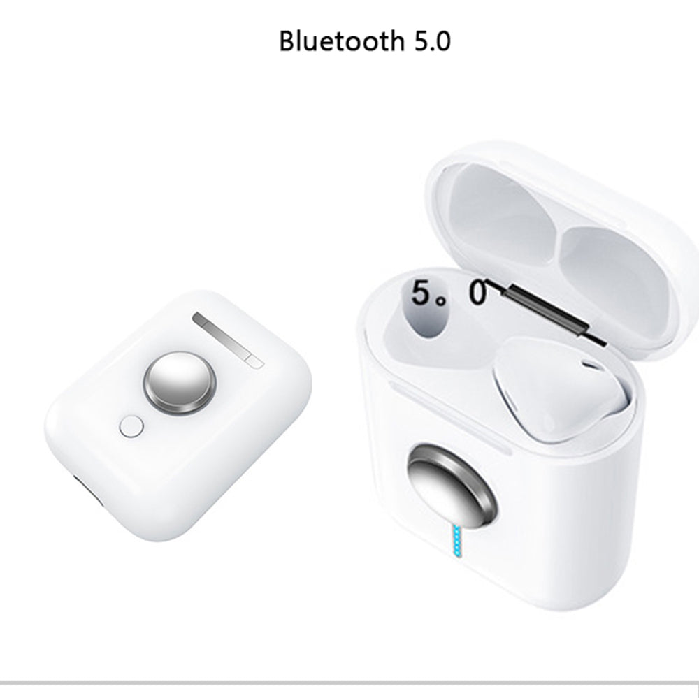 🛍️Wireless Bluetooth Earbuds with Finger Spinner and Colorful Lights