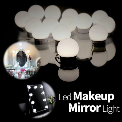 🛍️LED 12V Vanity Mirror Lamp Bulb Kit