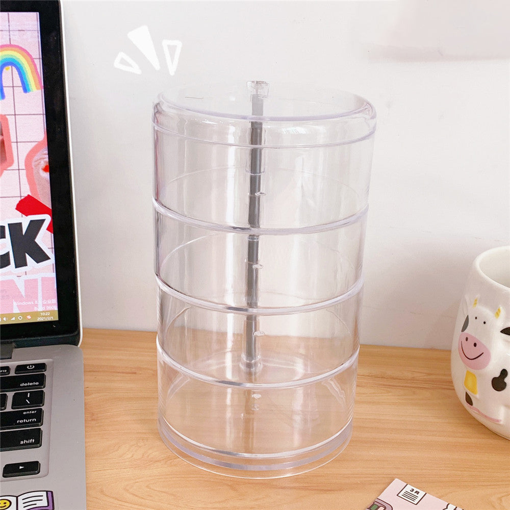 🛍️Transparent Multi-Layer Rotating Storage Box