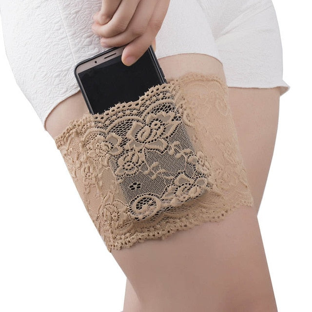 🛍️ Laced Flower Thigh Bands