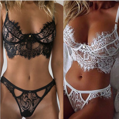 🛍️2pc Lace Cross Back Set