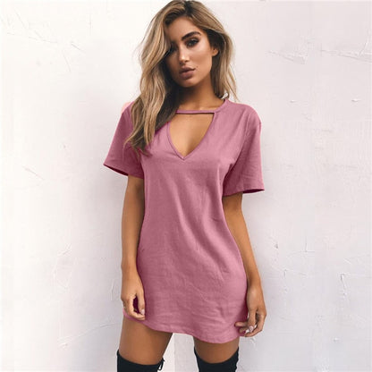 Women’s Loose V-Neck T-Shirt