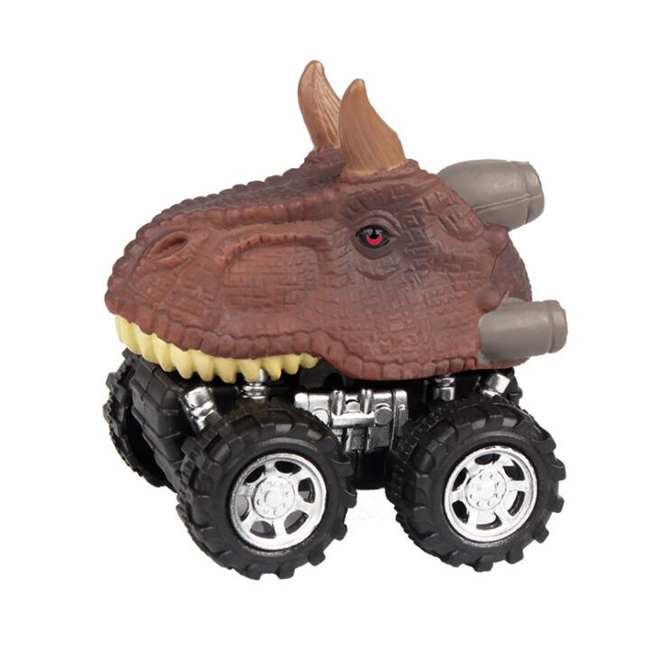 Pull Back Dinosaur Car