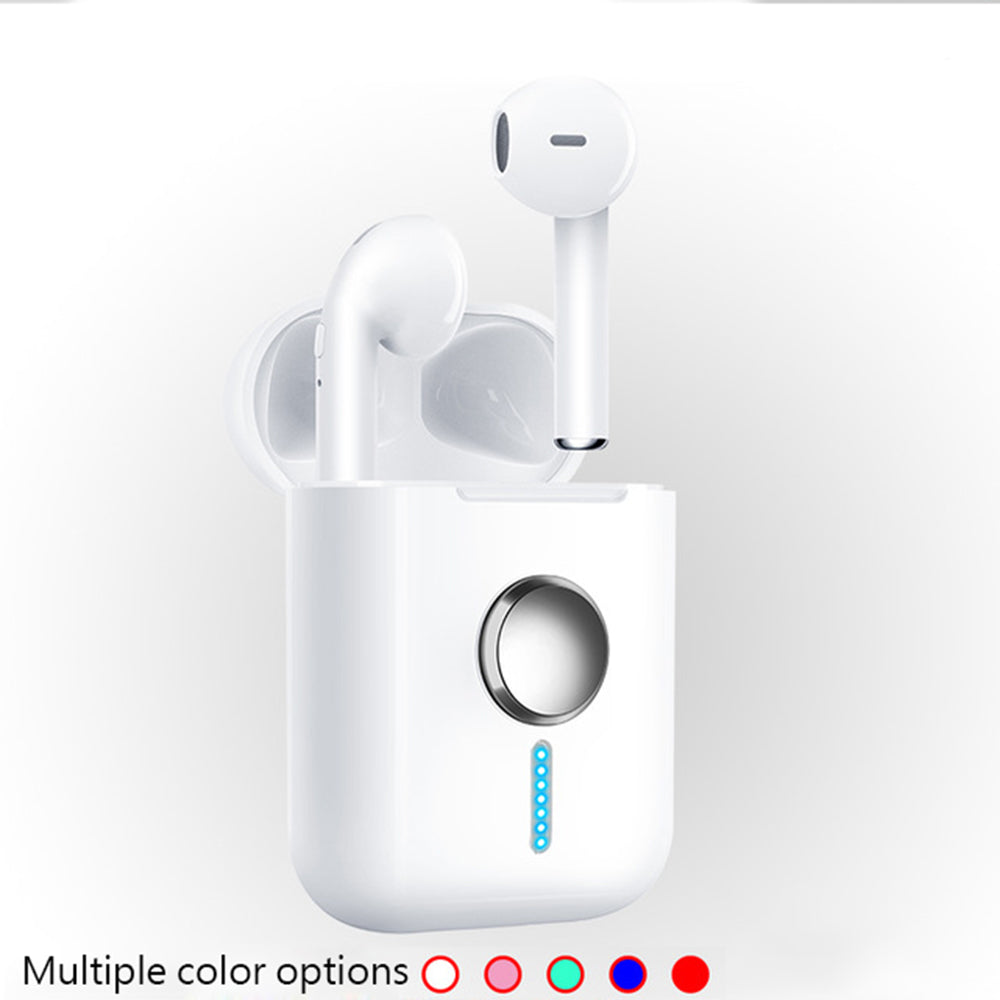 🛍️Wireless Bluetooth Earbuds with Finger Spinner and Colorful Lights