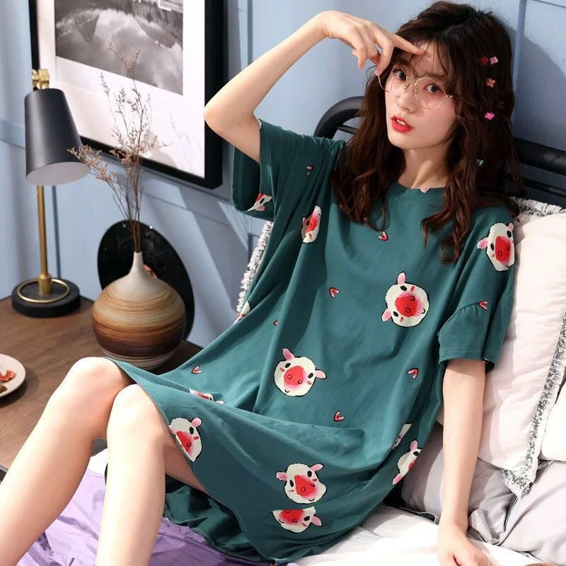 🛍️Women's Short-Sleeved Nightdress