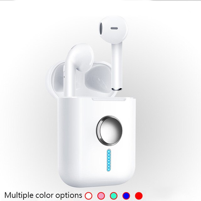 🛍️Wireless Bluetooth Earbuds with Finger Spinner and Colorful Lights