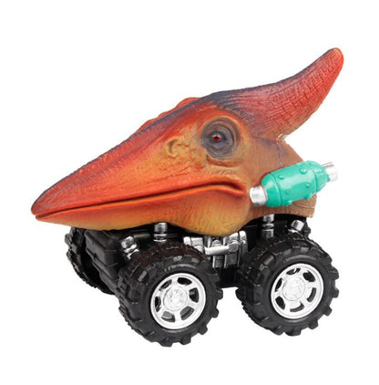 Pull Back Dinosaur Car