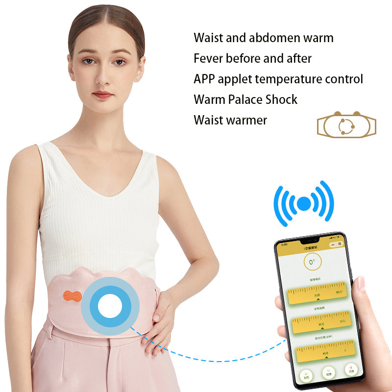 🛍️Heated Waist Massage Belt (Bluetooth, 3 Speed) #instantpainrelief