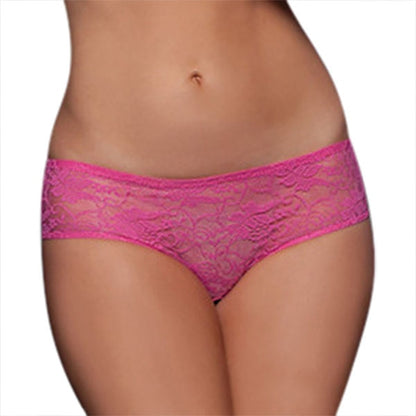 🛍️Women’s Transparent Lace Crotchless Brief Panties