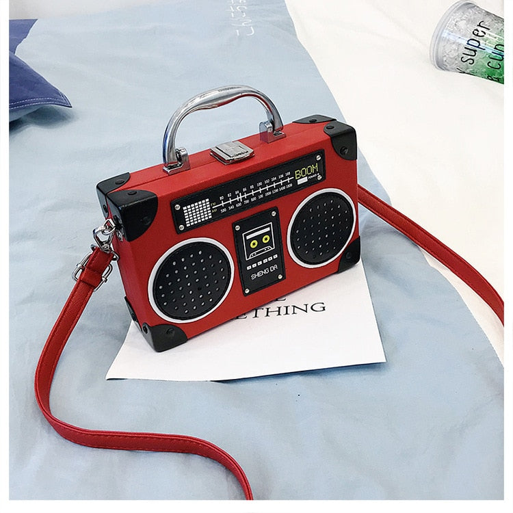 🛍️Retro Radio Shaped Purse