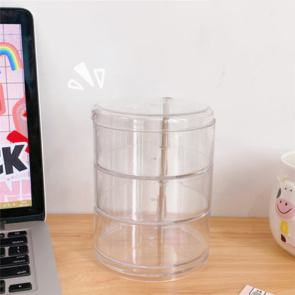 🛍️Transparent Multi-Layer Rotating Storage Box