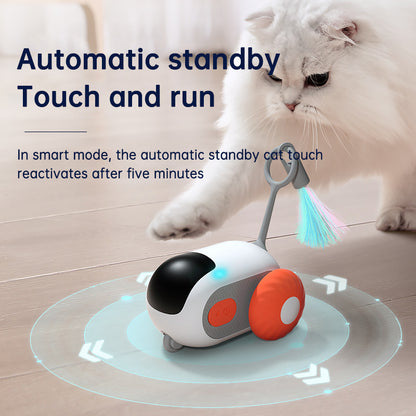 🛍️Remote Control Interactive Cat Car Chasing Toy