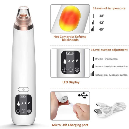 🛍️Vacuum Pore and Blackhead Remover and Cleanser