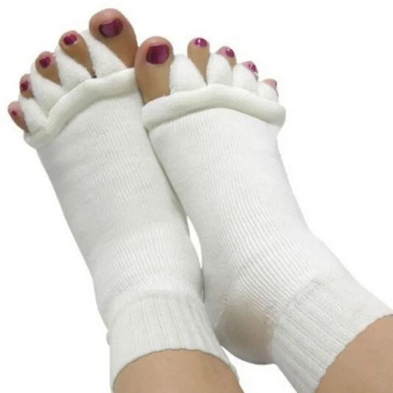 🛍️Open Five Toe Separator Socks #PainRelief Hot Socks