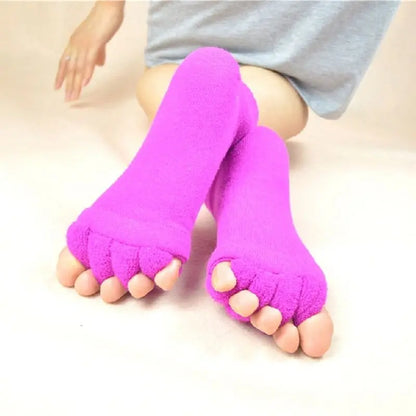 🛍️Open Five Toe Separator Socks #PainRelief Hot Socks