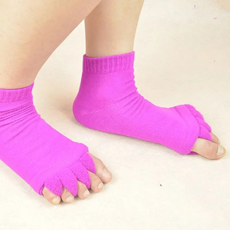 🛍️Open Five Toe Separator Socks #PainRelief Hot Socks