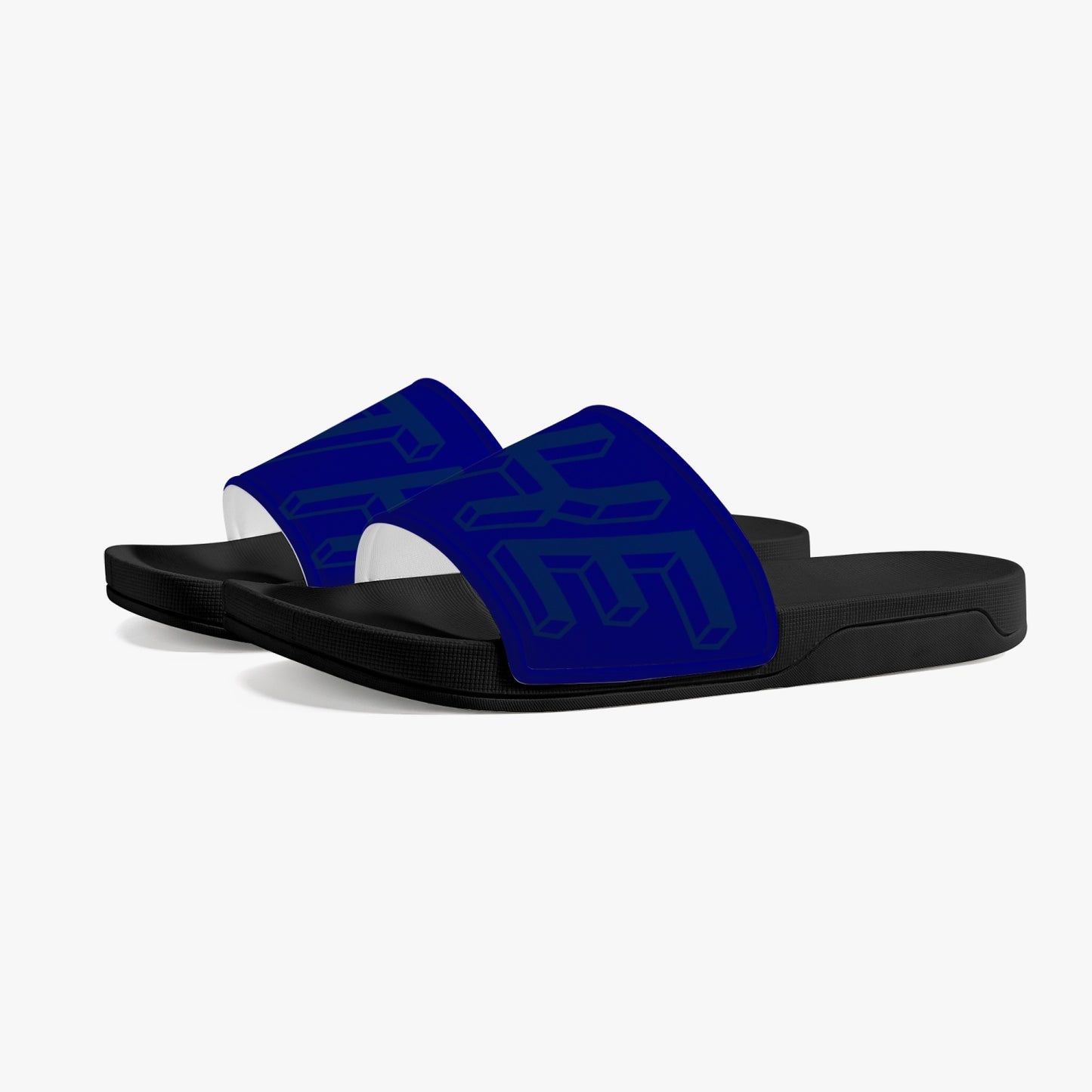 Navy Blue Strike Slides