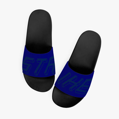 Navy Blue Strike Slides