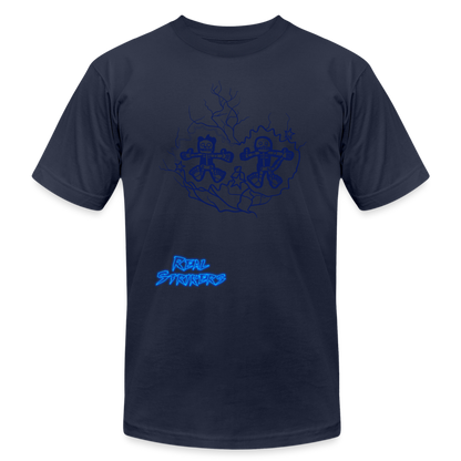 Navy Blue Real Strikers Tee - navy