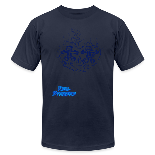 Navy Blue Real Strikers Tee - navy